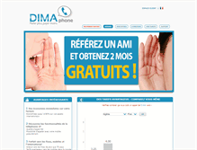 Tablet Screenshot of dimaphone.com